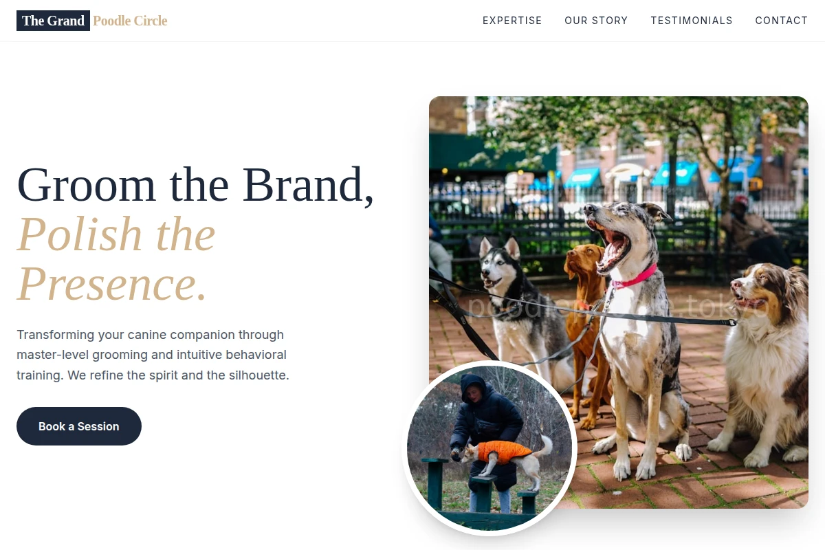 Grooming Dog Training
