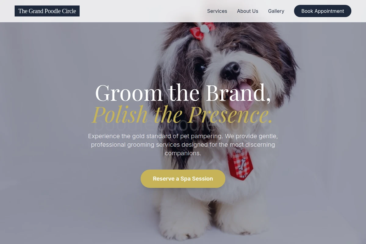 Playful Pet Grooming
