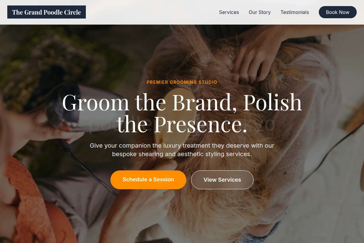 Shearing Pet Grooming
