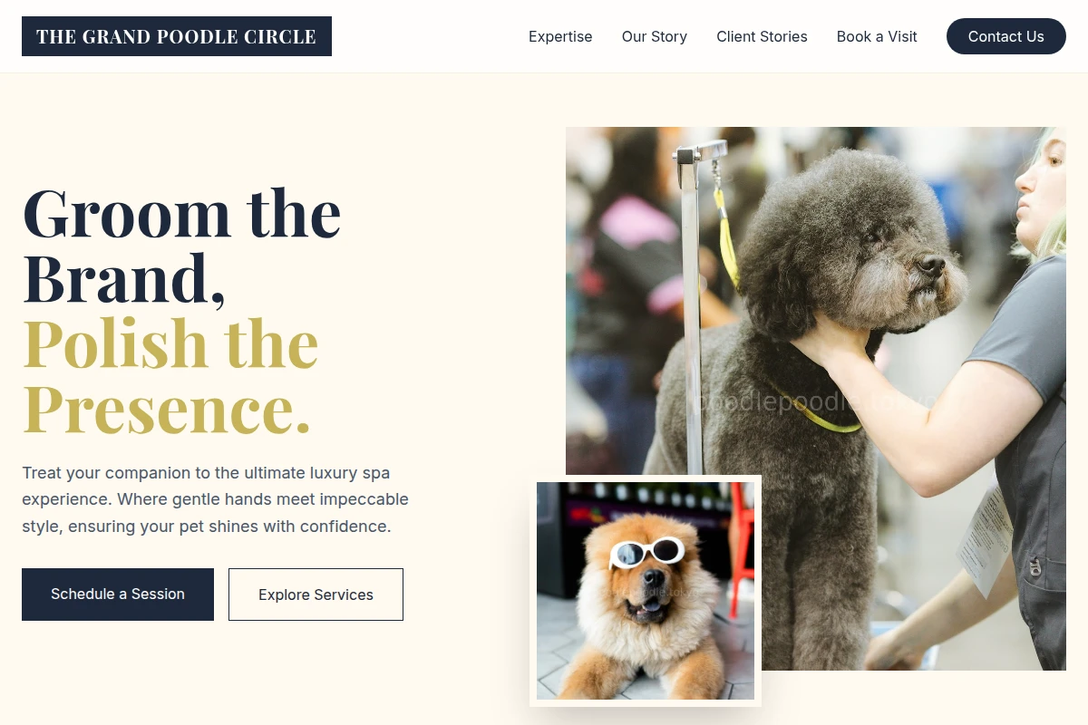 Puppy Pet Grooming
